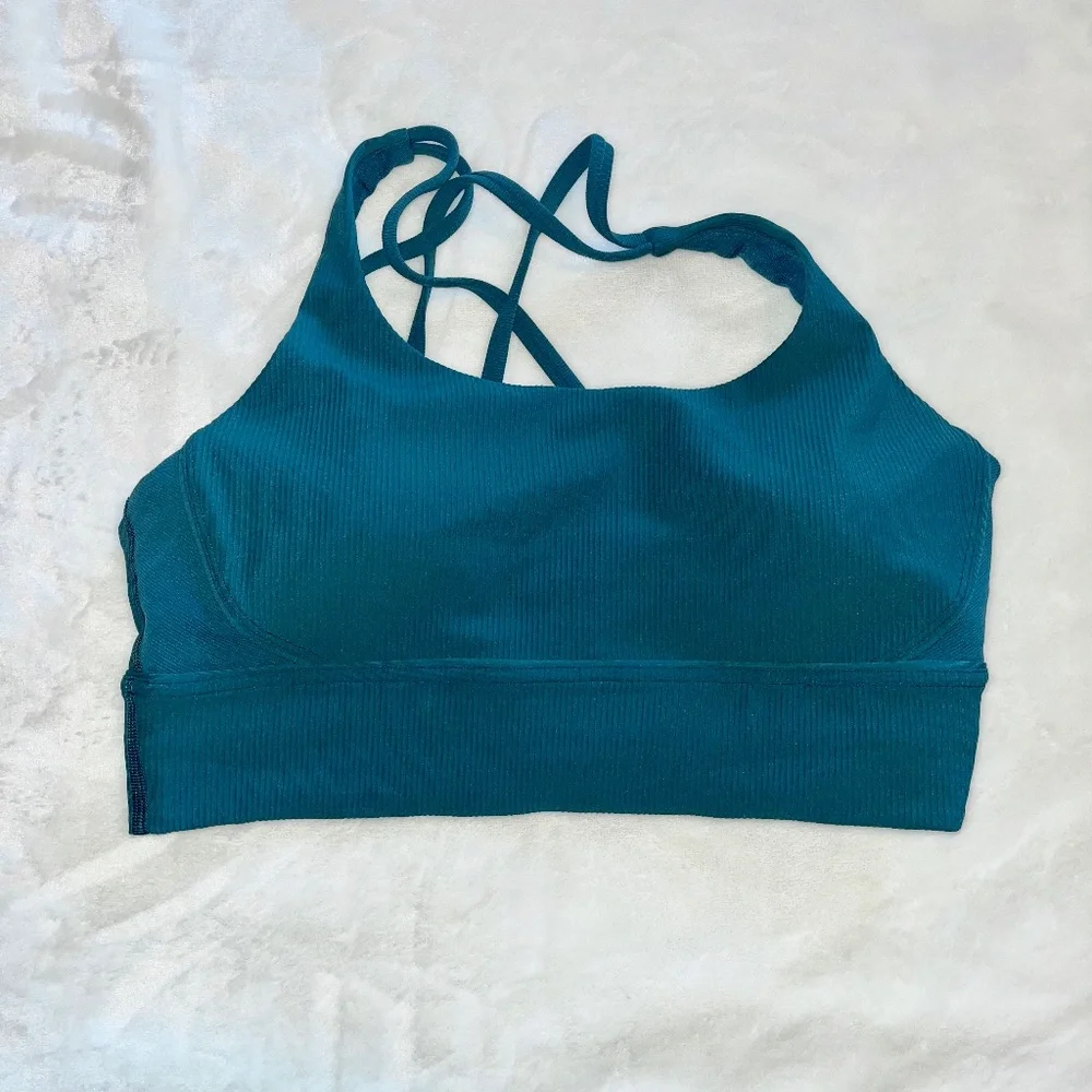 Lululemon Ribbed Energy Longline Bra